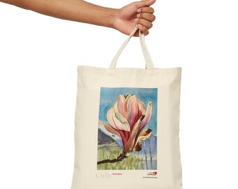 Magnolia canvas bag hotsell