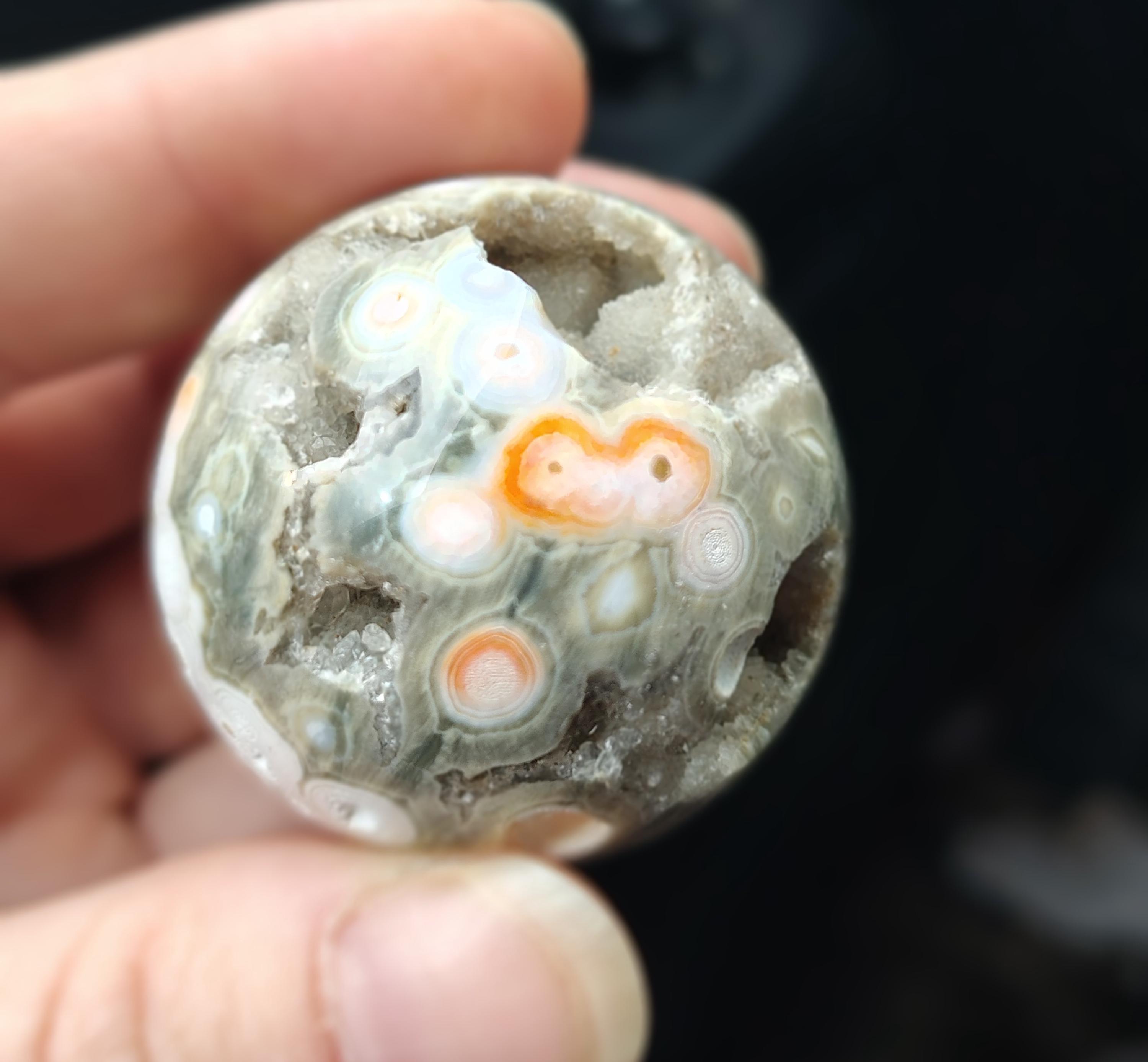 Ocean Jasper Sphere Vein 8 - Etsy