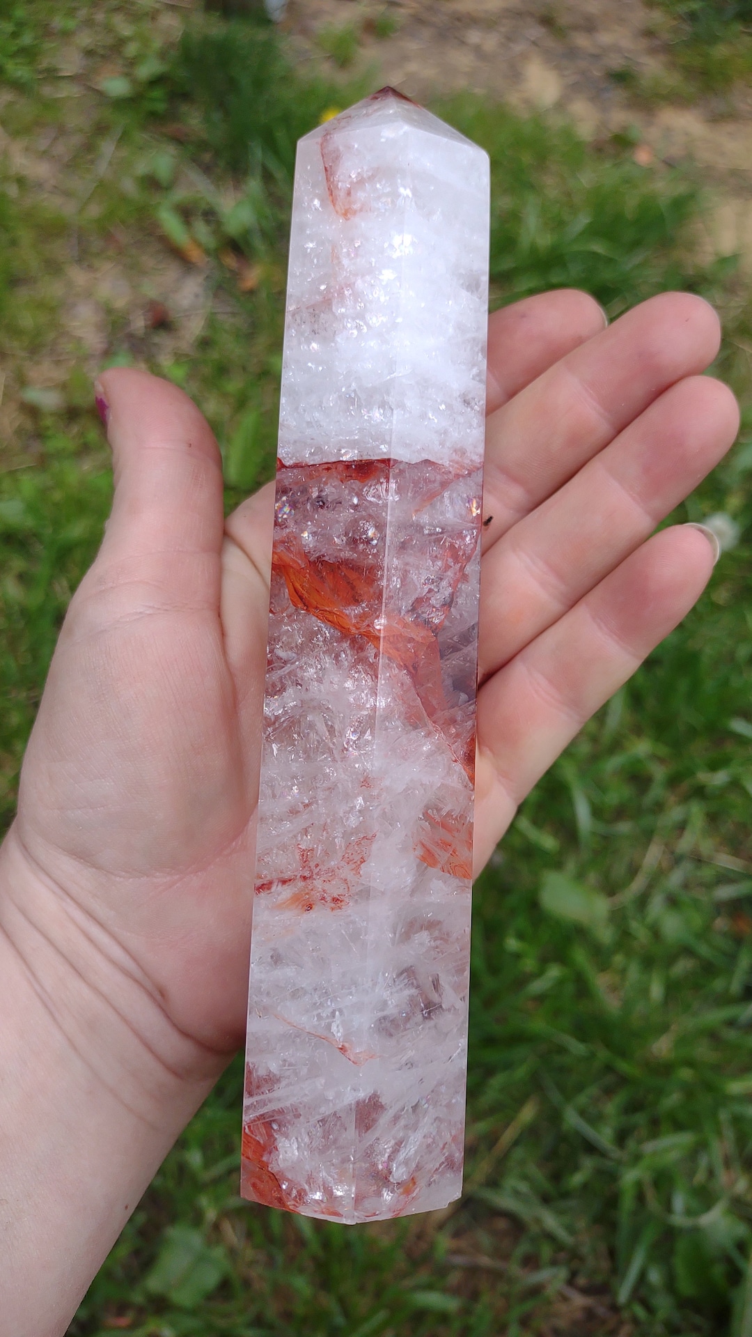 Fire Quartz Tower - Etsy