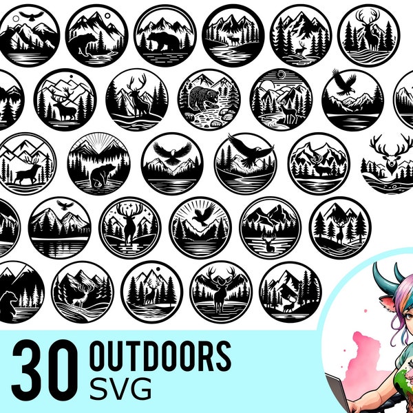 Outdoors Svg - Etsy