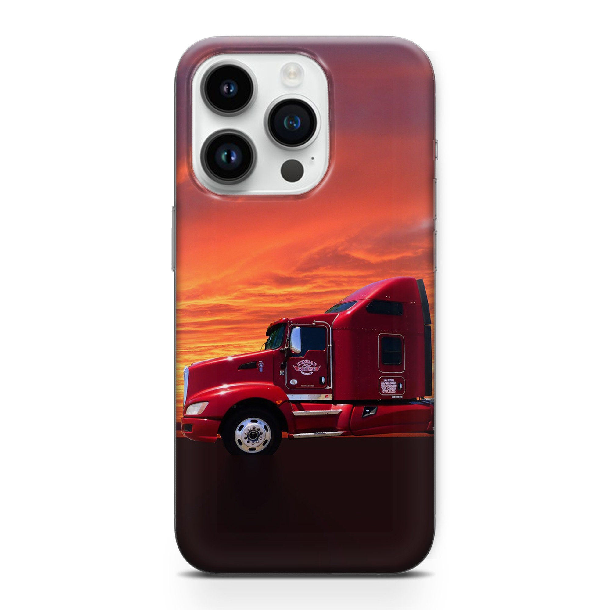 Truckers Phone Cover Drivers Case Fit for iPhone 14 Pro, 13, 12