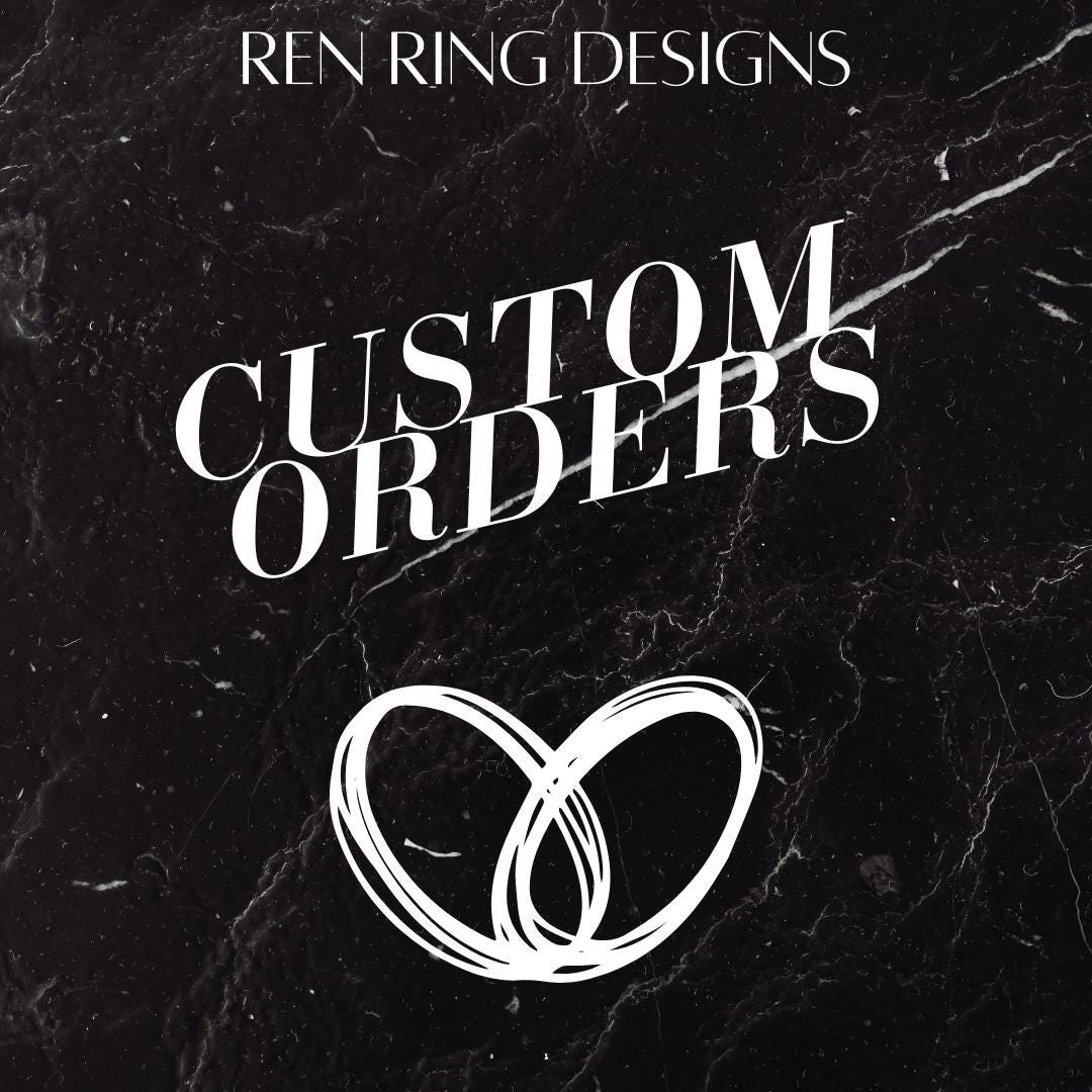 Custom Designed Ring Made to Order - Etsy