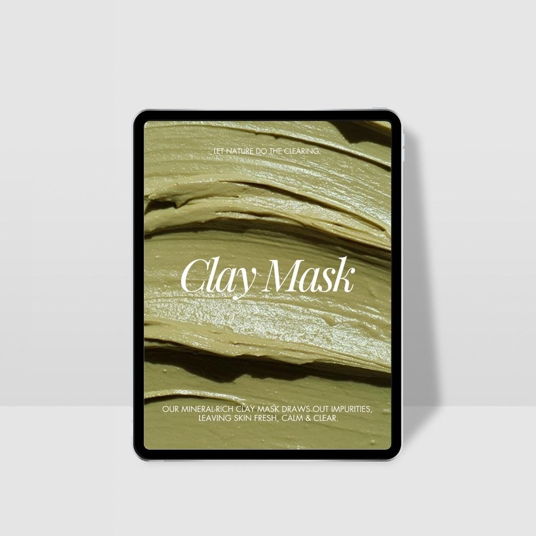 100 Aesthetic Skincare Instagram Post Templates | Fully Editable in