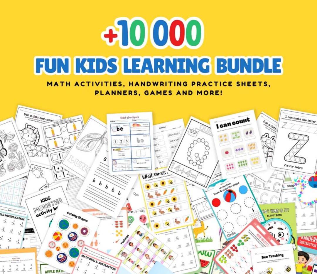 10,000+ Fun Kids Education Resources, Kids Learning & Classroom ...