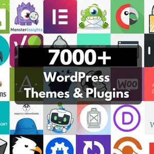 7000+ WordPress templates and plugins with PLR, WP themes and landing pages, WordPress pages, free to sell.