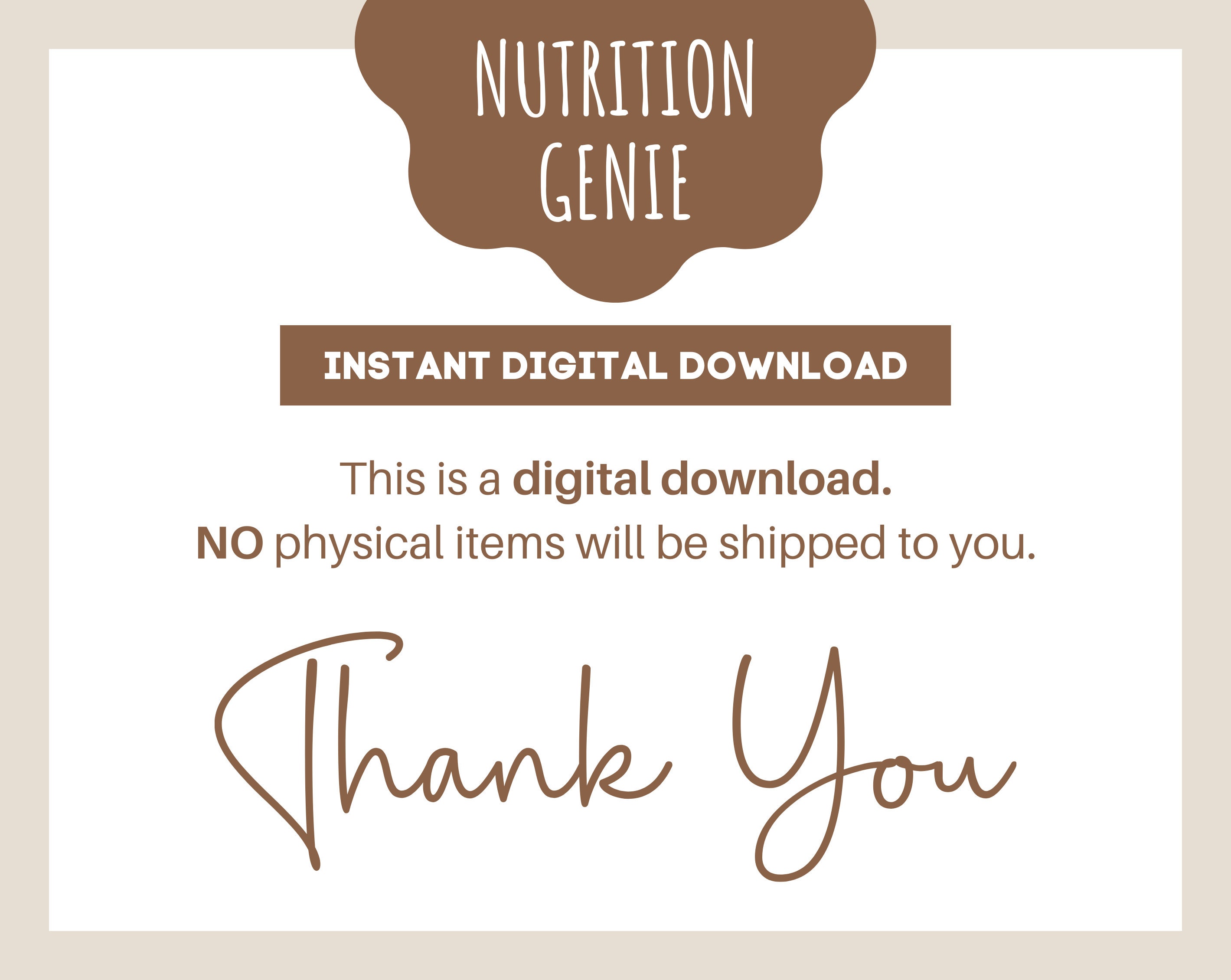 MSN Nutrition Facts PNG Instant Digital Download SVG File Msn Etsy