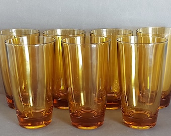 Amber Glass Tumblers Drinking Glasses Vintage Home Decoration Novelty Gifts