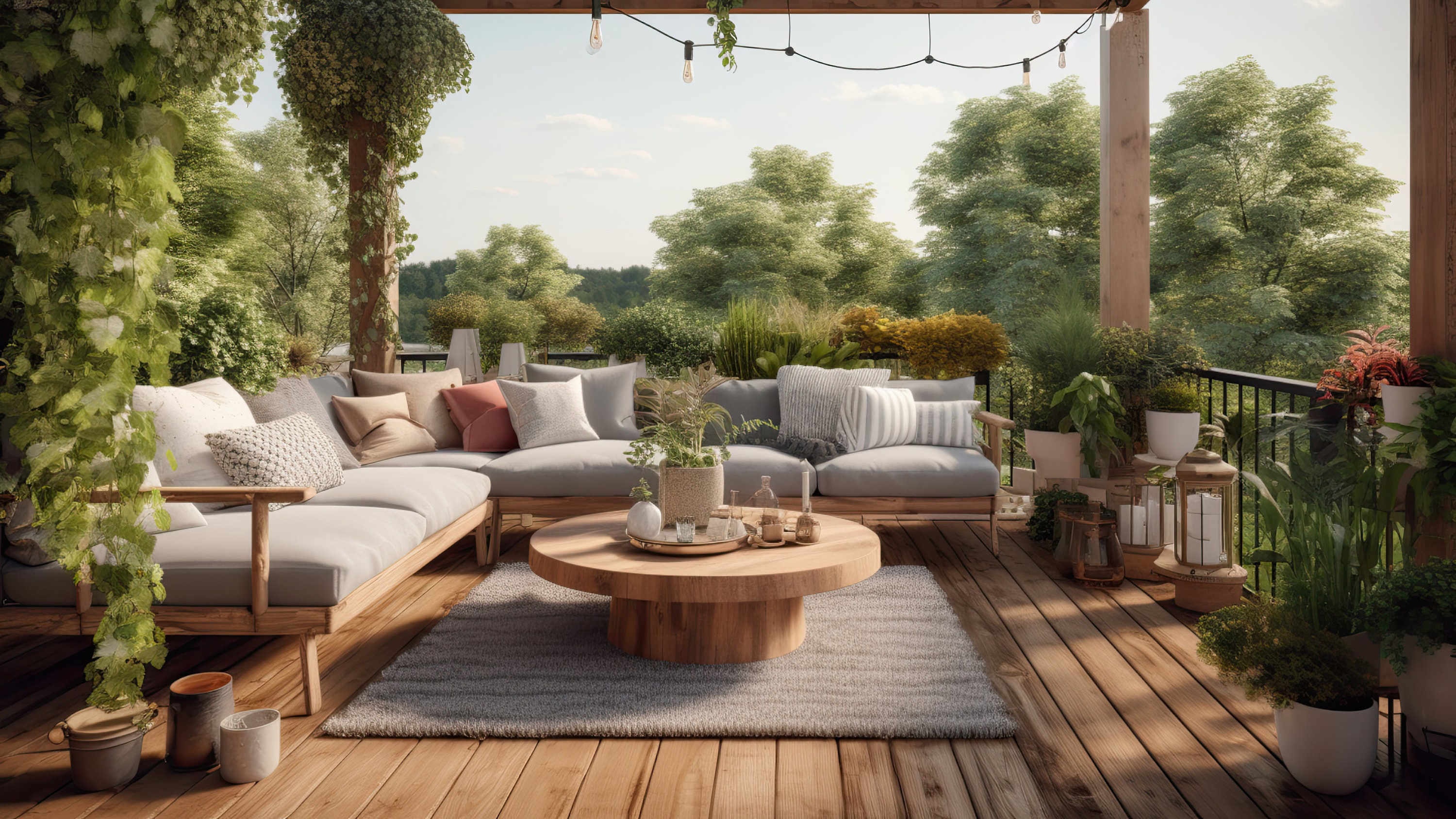 Zoom Outdoor Patio Backgrounds, Digital Backdrops for Your Next Zoom Call (Download Now) Etsy