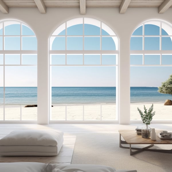 Zoom Background Ocean View Etsy