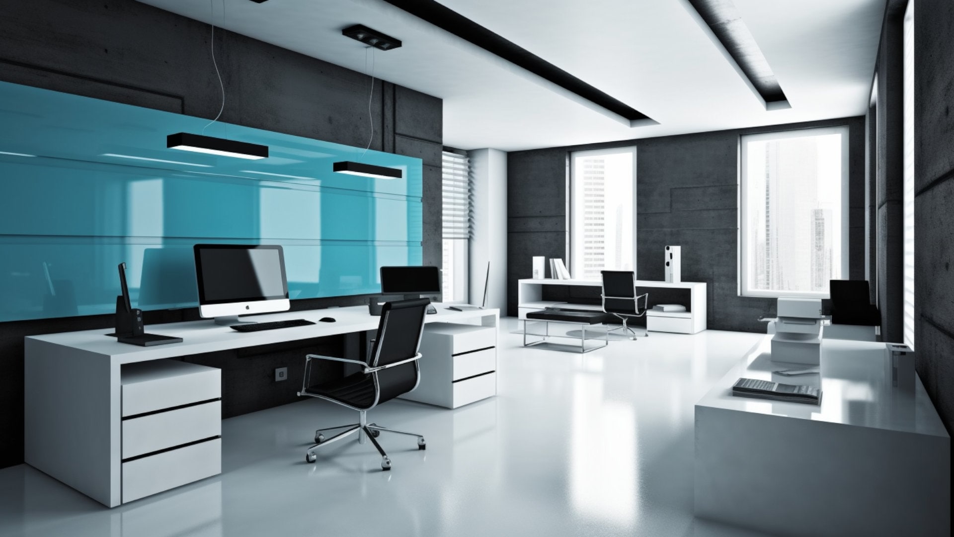 Zoom Office Backgrounds Spacious Zoom Home Office Backgrounds Etsy