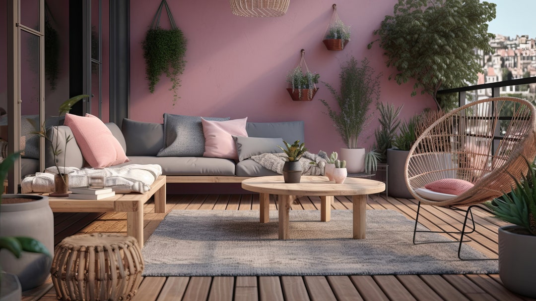 Zoom Outdoor Patio Backgrounds, Digital Backdrops for Your Next Zoom Call Etsy