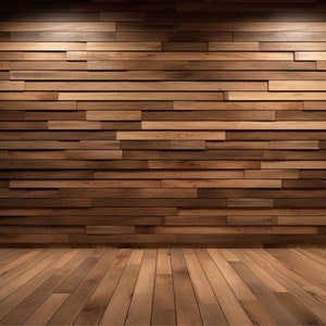 Zoom Virtual Backgrounds, Wood Design, Spacious Zoom Meeting Backdrops