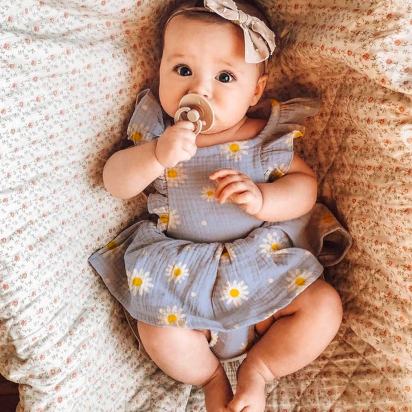 Baby Girl Daisy Dress Etsy