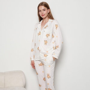 Cotton teddy sleepwear clearance