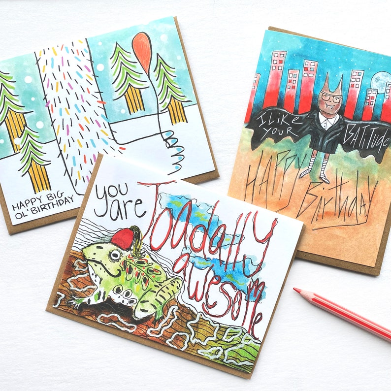 Vampire Birthday Card, Dracula Card, Horror Themed Party, Horror Lover ...