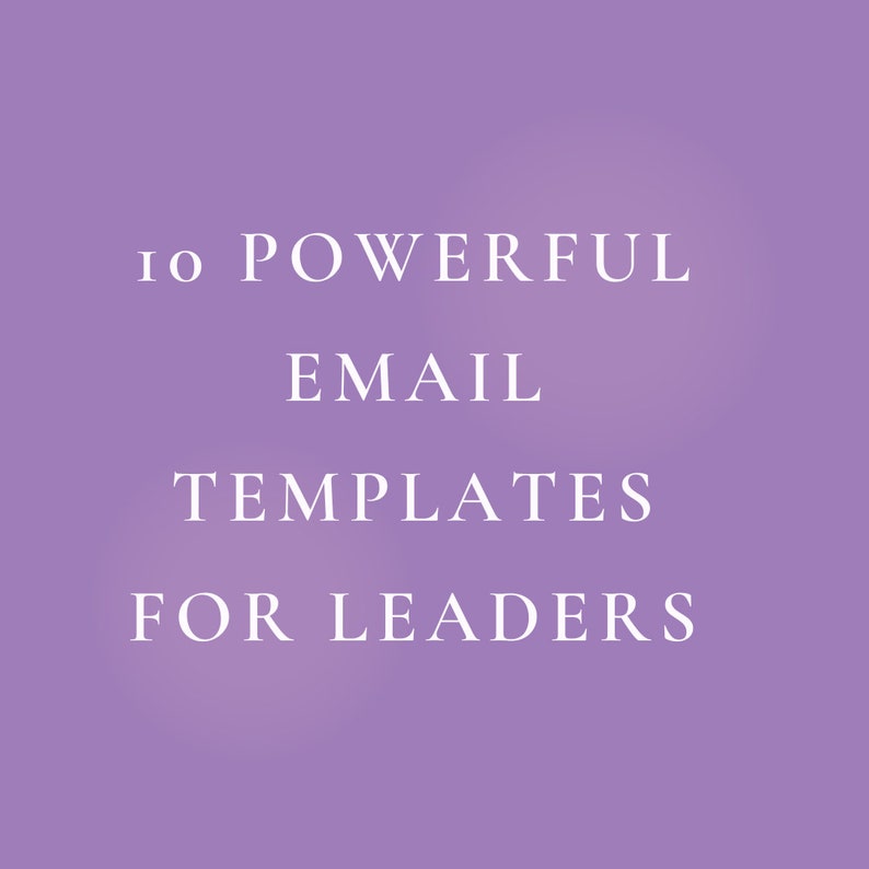 10 Powerful Email Templates For Leaders And Managers Etsy 10-powerful-email-templates-for-leaders-and-managers-etsy
