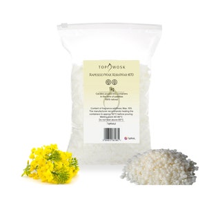 Rapeseed wax KeraWax 4170 Kerax UK for flooded candles  - making candles 1kg