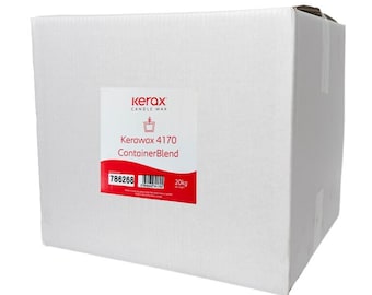 Cire de colza KeraWax 4170 Kerax UK Cire naturelle pour bougies en récipient | Fabrication de bougies | Carton de 20 kg