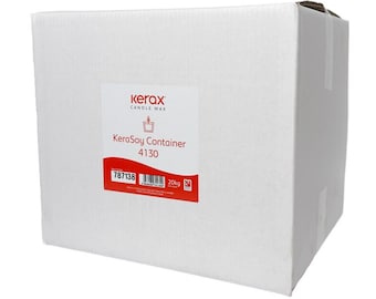 Bougie Cire de soja KeraSoy Container 4130 UK Kerax cire naturelle pour bougies en conteneurs 20kg