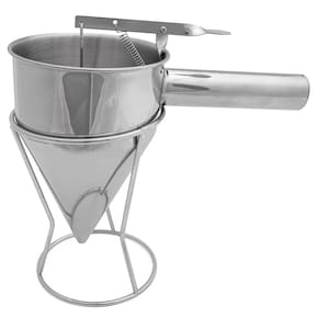 Wax Funnel with Stand - 14.5x7.5 cm for Precise Pouring