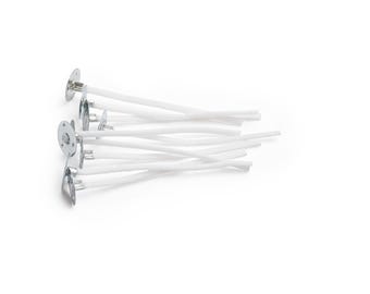 Cotton Wicks| | 6 cm or 16 cm | Packs of 10 or 100 | Various wick thickness options  Perfect for Candle Making