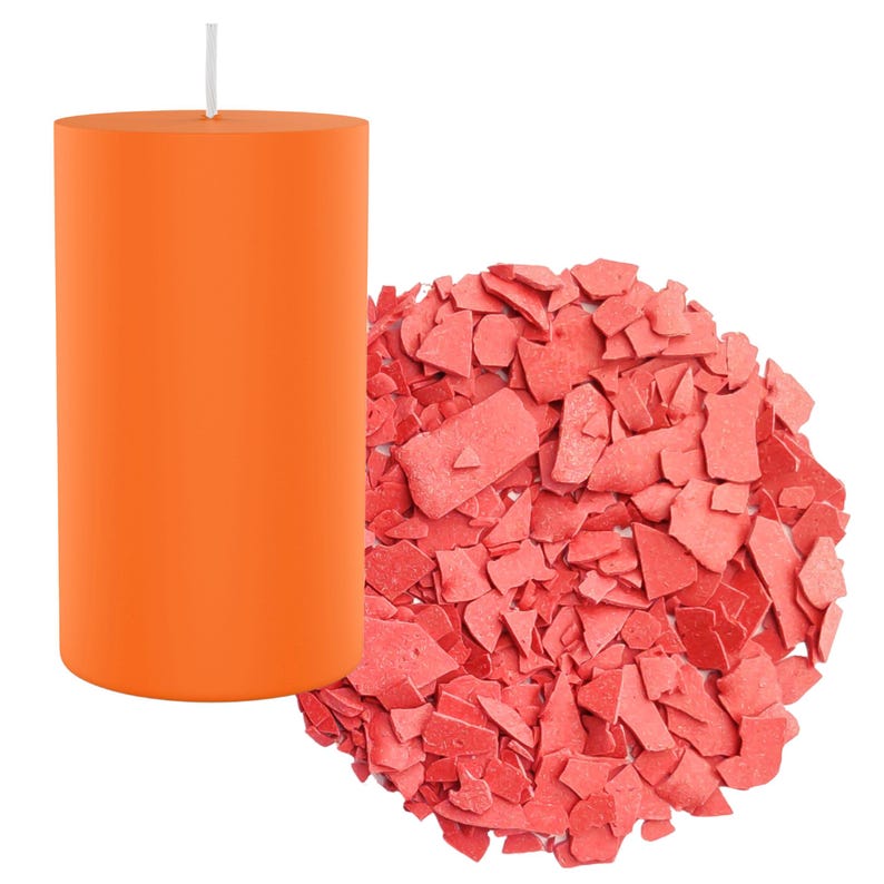 Coloranti per candele altamente efficaci per colori vivaci / Disponibili in confezioni da 2 g e 10 g Orange