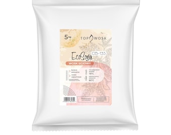 Soy Wax Kerax EcoSoya CB-135 - candles in containers | natural wax | 5kg
