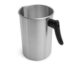 3L Stainless Steel Wax Melting Pot with Pouring Spout