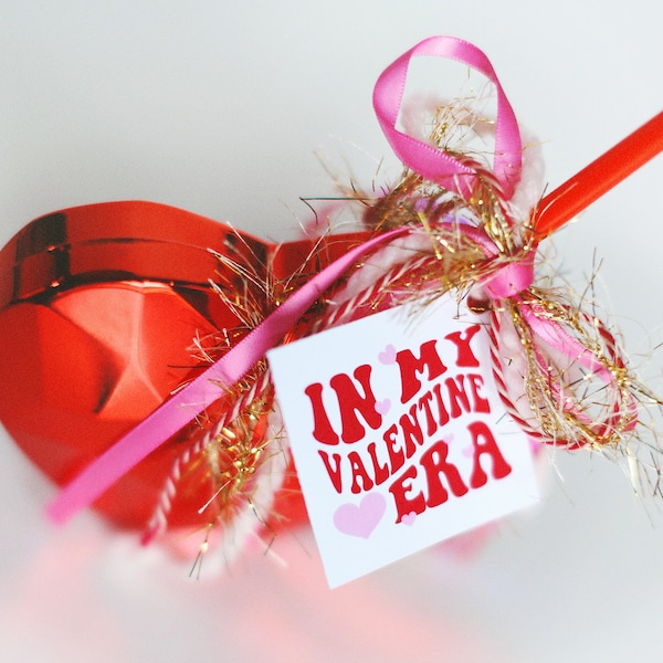 Swiftie Valentine's Day Tag | Instant Download | Valentine Card | In My Valentine Era | School Valentine Tag | Taylor Swift Valentine