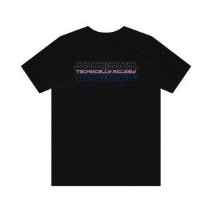 Technisch geneigt - T-Shirt für Techies - Grafik - Retro Design - Neon