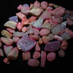 Natural Titanium Druzy Gemstone Lot,100 % Original Natural Titanium Druzy Lot at Wholesale Price,Titanium Druzy for jewelry making!