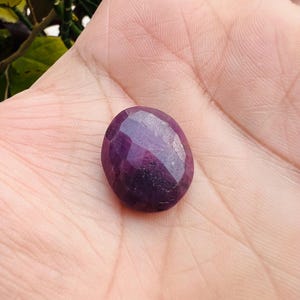 Natürlicher Rubin Edelstein ! Erstaunliche Qualität Natürlicher Rubin Edelstein Heilende Gute Gefühle! 36Ct ! 21*17 !