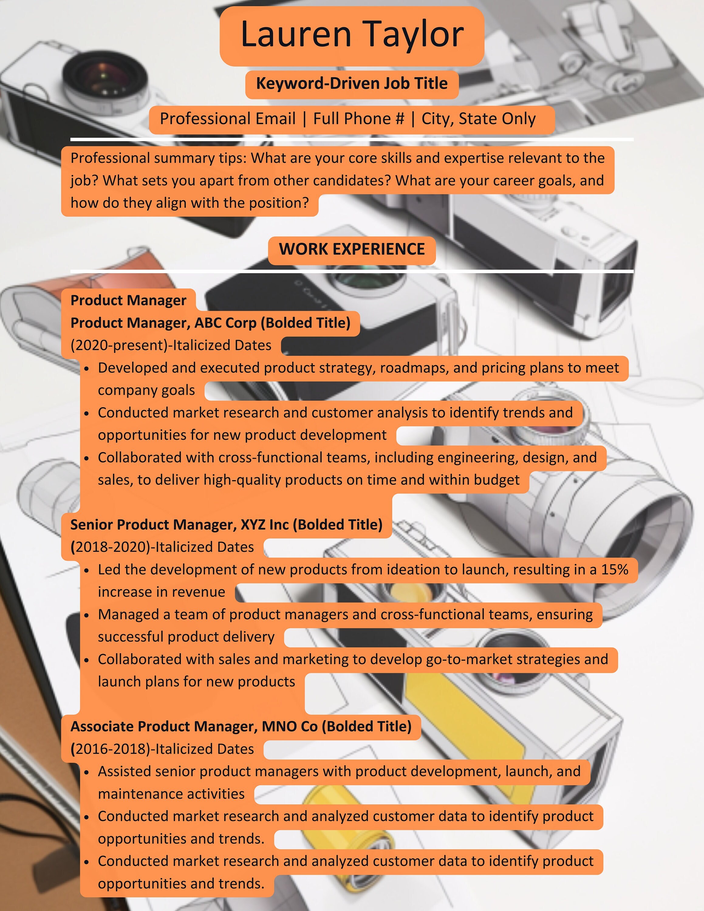 Ats-friendly Resume Templates Innovative & Captivating - Etsy