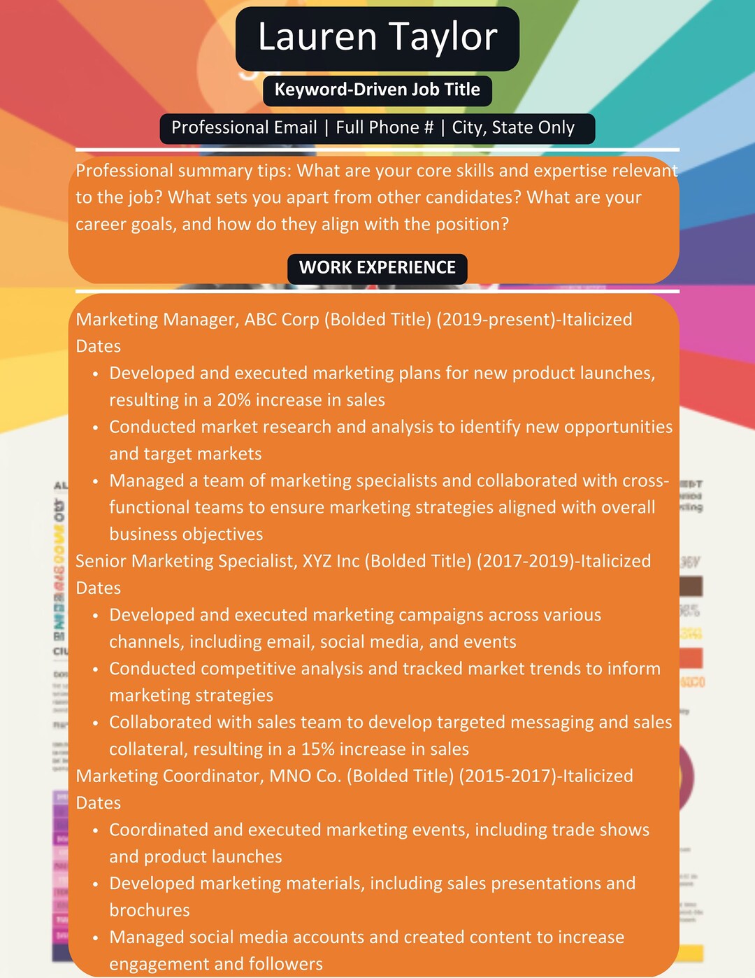 Ats friendly Resume Templates Innovative Eye catching Designs For ats-friendly-resume-templates-innovative-eye-catching-designs-for