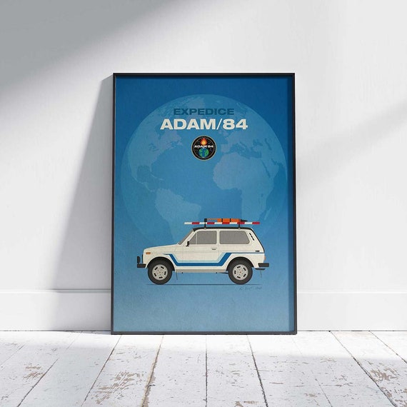 VISITORS – Expedition ADAM 84 – Lada Niva / POSTER / Digital