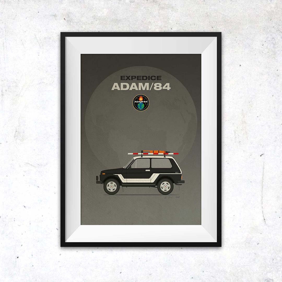 VISITORS – Expedition ADAM 84 - Lada Niva / POSTER / Digital