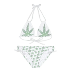 Strappy Bikini Set (AOP)