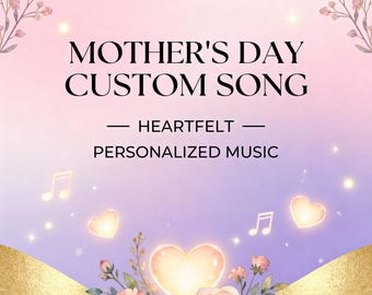 Custom Song for Mother’s Day | Personalized Music Gift | Emotional Song for Mom