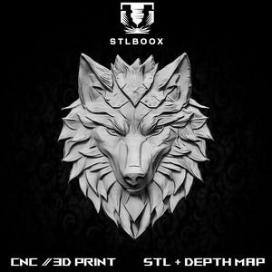 Owl 3D STL | CNC Router | Wood Carving | Cutting | Commercial Use | Wall Decor | 3D Print | Depth Map | Grayscale