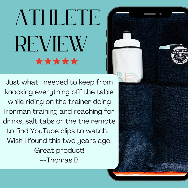 Indoor Cycling Essential Noble Endurance 4 Pocket Towel Etsy UK