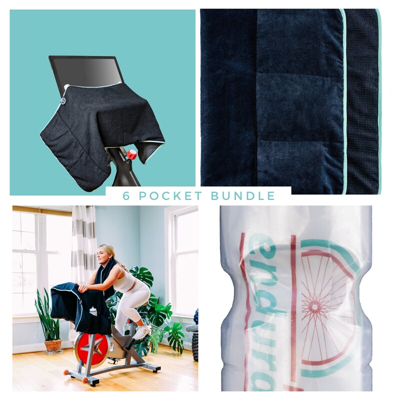 Noble Endurance 6 Pocket Towel Bundleindoor Cycling 6 Pocket Towel
