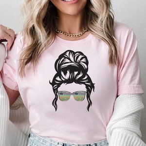 Baseball Mama Tshirt Baseball Freundin T-Shirt Baseball Mama chaotisch Brötchen Mama Leben Baseball Sonnenbrille T-Shirt Baseball Mama Geschenk Baseball Frau