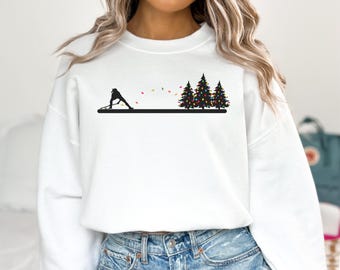 Sudadera navideña de hockey sobre césped, suéter para mamá, camiseta de hockey sobre césped de temporada cálida, camiseta de hockey sobre césped para mamá, Navidad, nueva temporada, camiseta FH