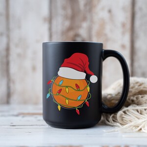 Christmas Ping Pong Mug for table tennis fan gift for ping pong player mug