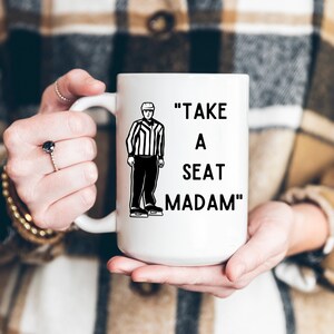 Hockey Referee mug gift for hockey ref hockey player gift mug