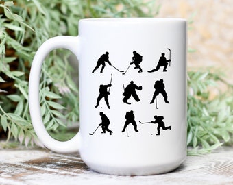 hockey team mug gift for hockey player ice hockey mug gift hockey mom gift hockey dad gift hockey grandparent gift mug