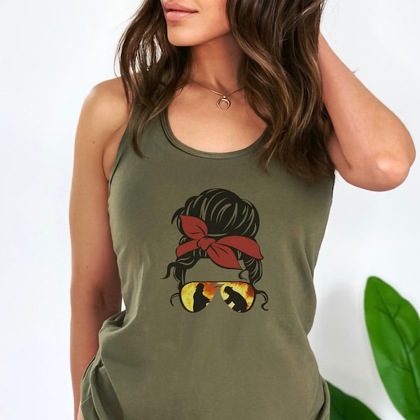 Firemans girlfriend tank top gift for firemans wife tank gift tee shirt for firefighter girlfriend tank top