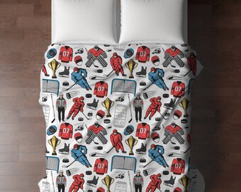 Ice hockey blanket fleece hockey blanket sherpa warm blanket for hockey mom fleece blanket for hockey dad hockey season gift ice arena gift