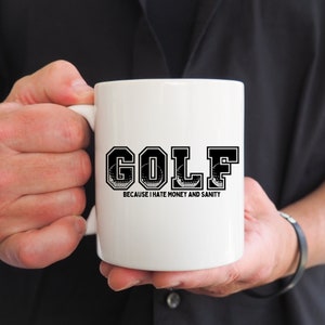 Golf player gift golfer love golf mug gift for golfer golf season