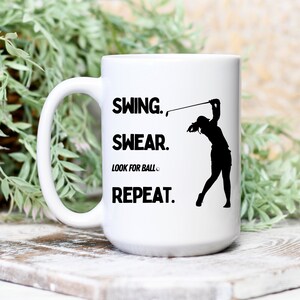 Golf mug gift for golfer bad golfer funny golf mug gift for golfer golf mom gift golf gift birdie golf bogey golf